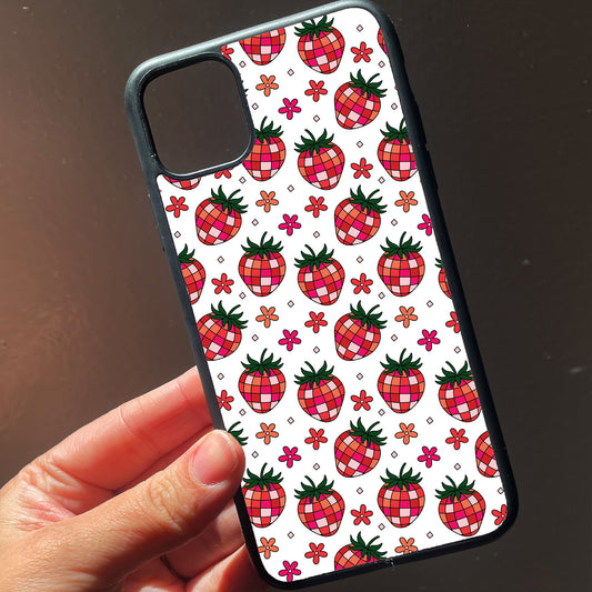 Strawberry Disco Phone Case