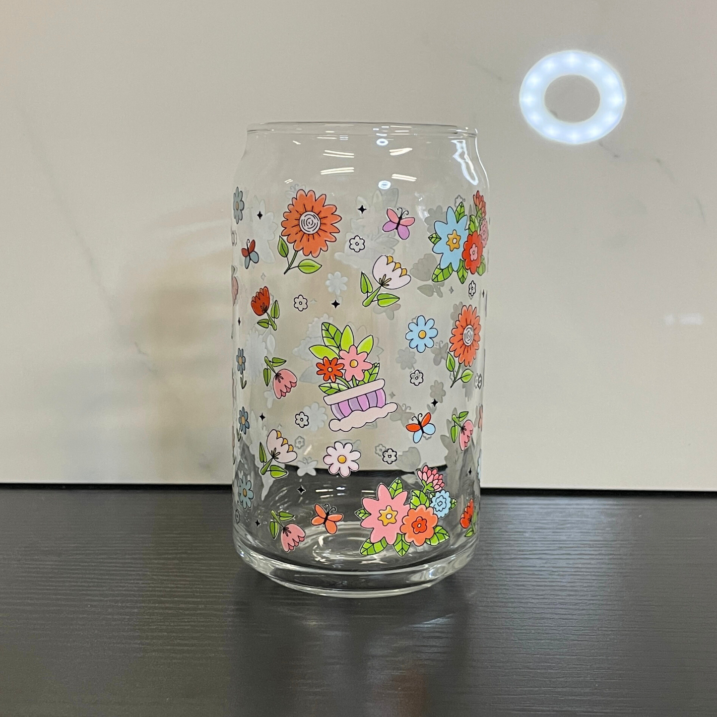 Spring Glass Cup