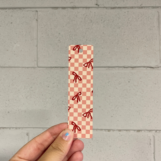 Red Bows Bookmark