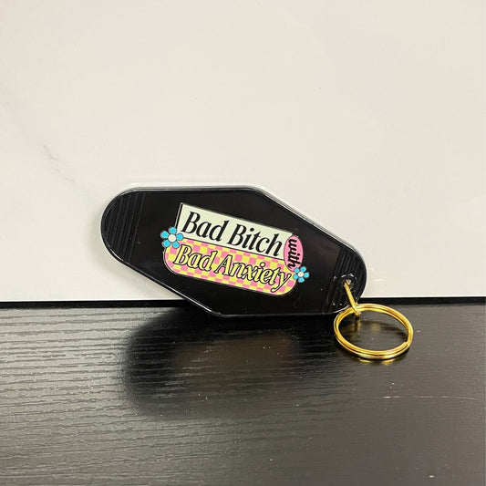 Bad B** Motel Keychain