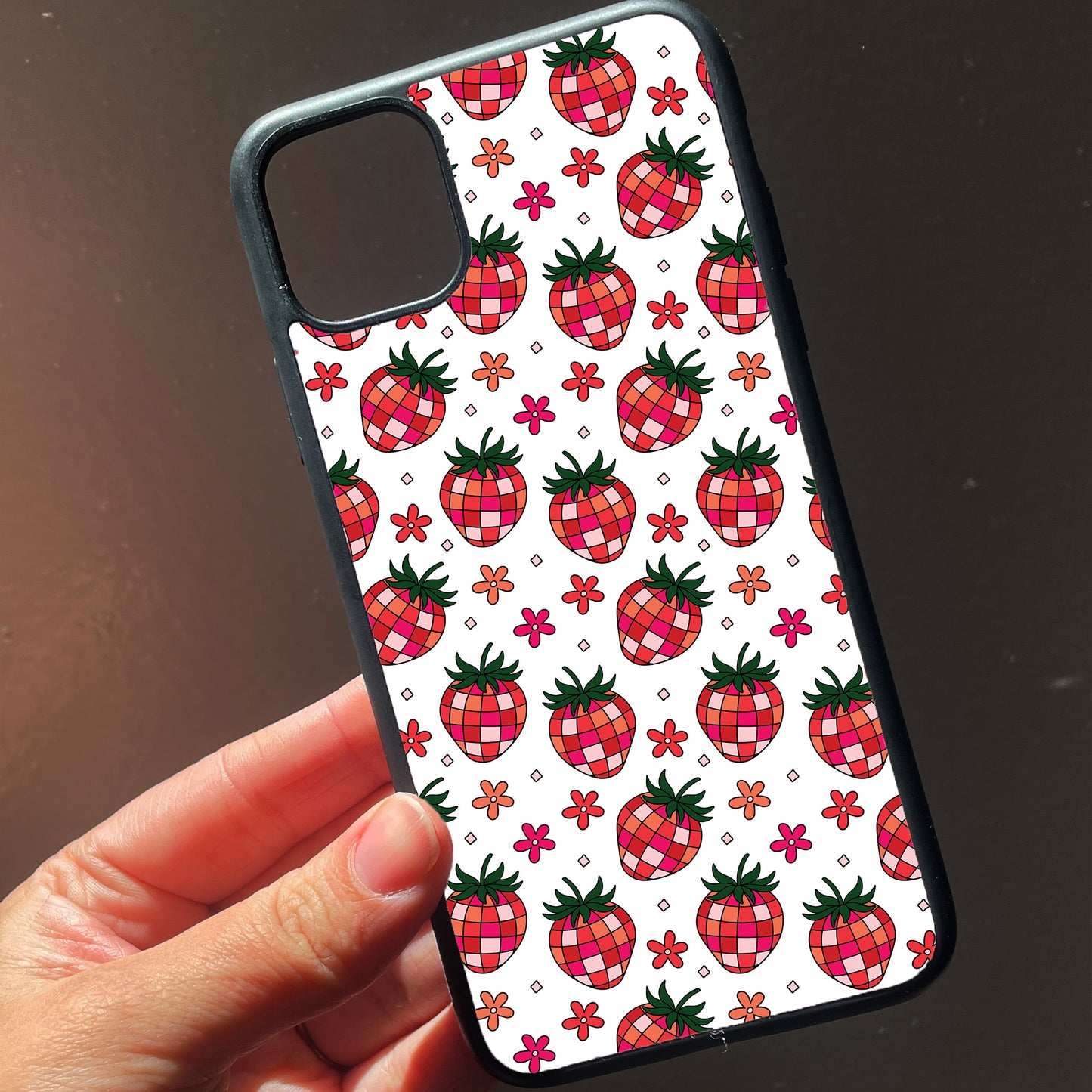 Strawberry Disco Phone Case